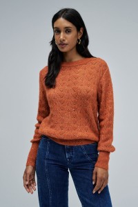 WOOL AND MOHAIR JUMPER