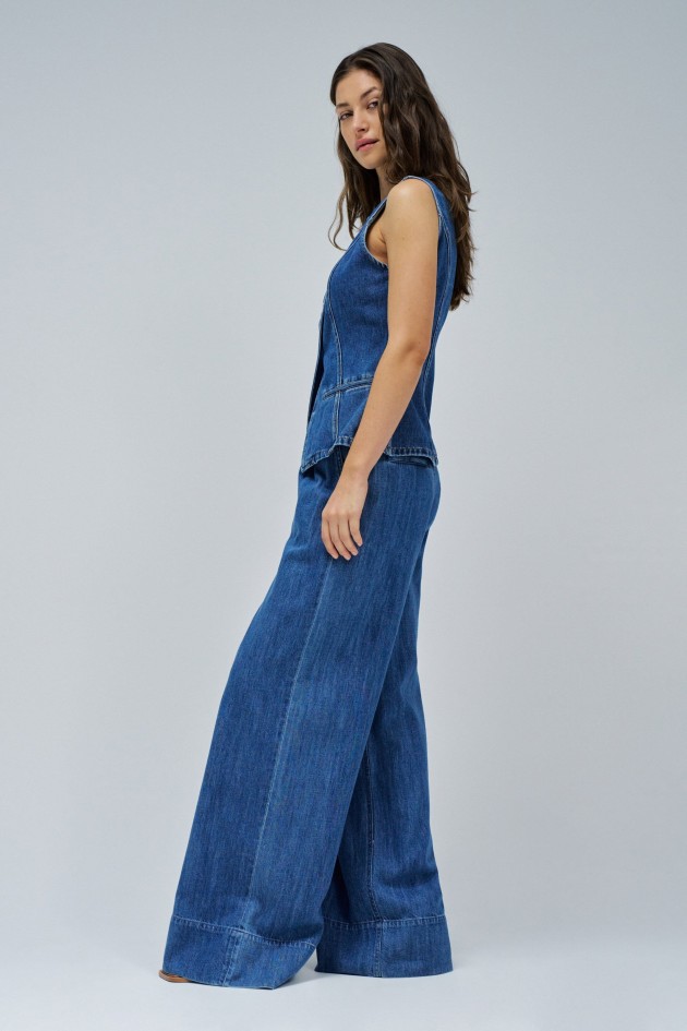 DENIM WAISTCOAT