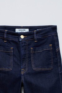 FAITH PUSH IN CROPPED FLARE JEANS