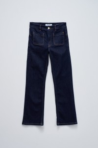 FAITH PUSH IN CROPPED FLARE JEANS