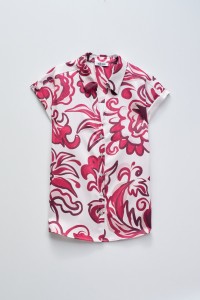 BLOUSE WITH FLORAL PATTERN