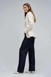 TEXTURED WOOL BLAZER