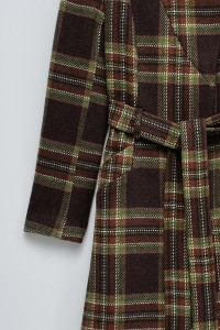 GRACE LONG WOOLLEN COAT WITH BELT