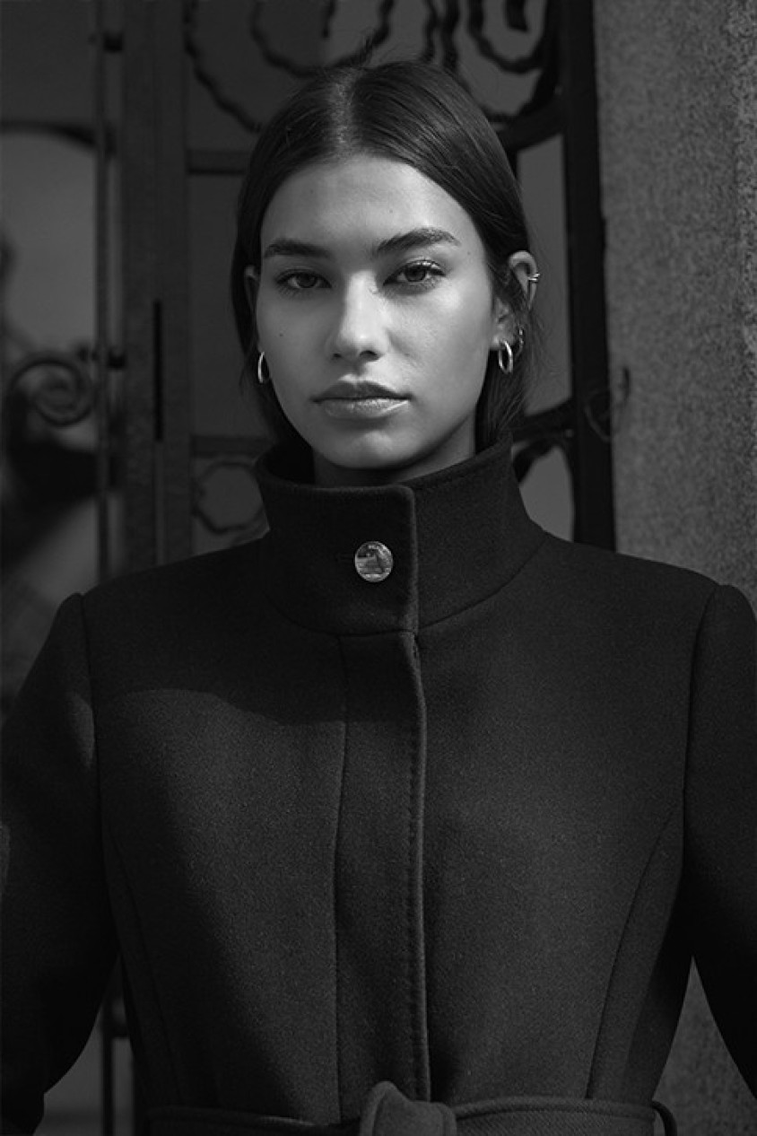 GRACE COAT WITH BELT