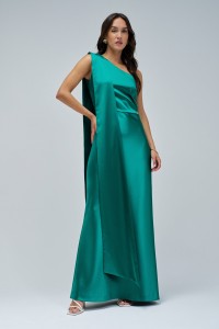 ROBE EN SATIN