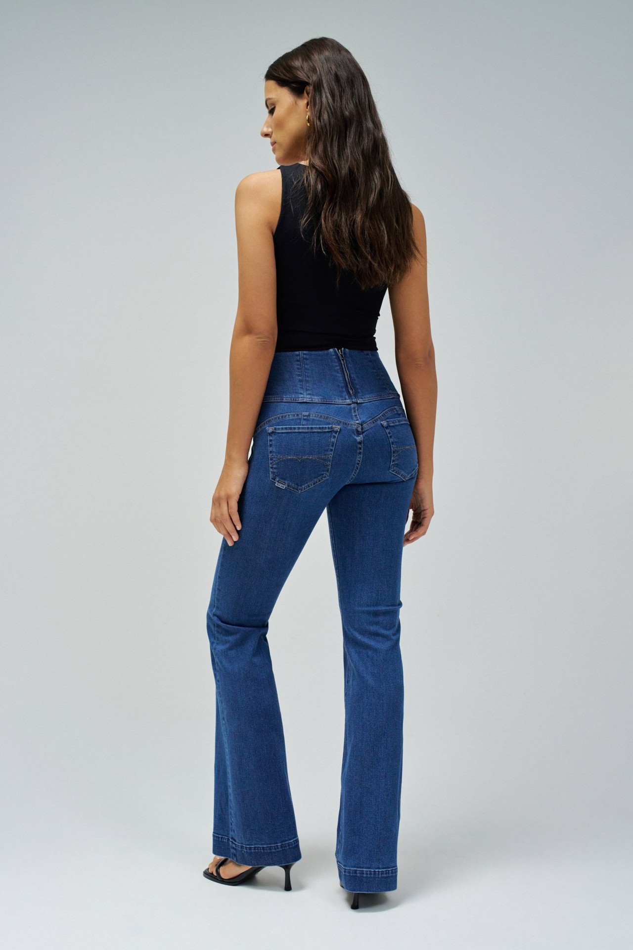 DIVA PUSH IN FLARE JEANS