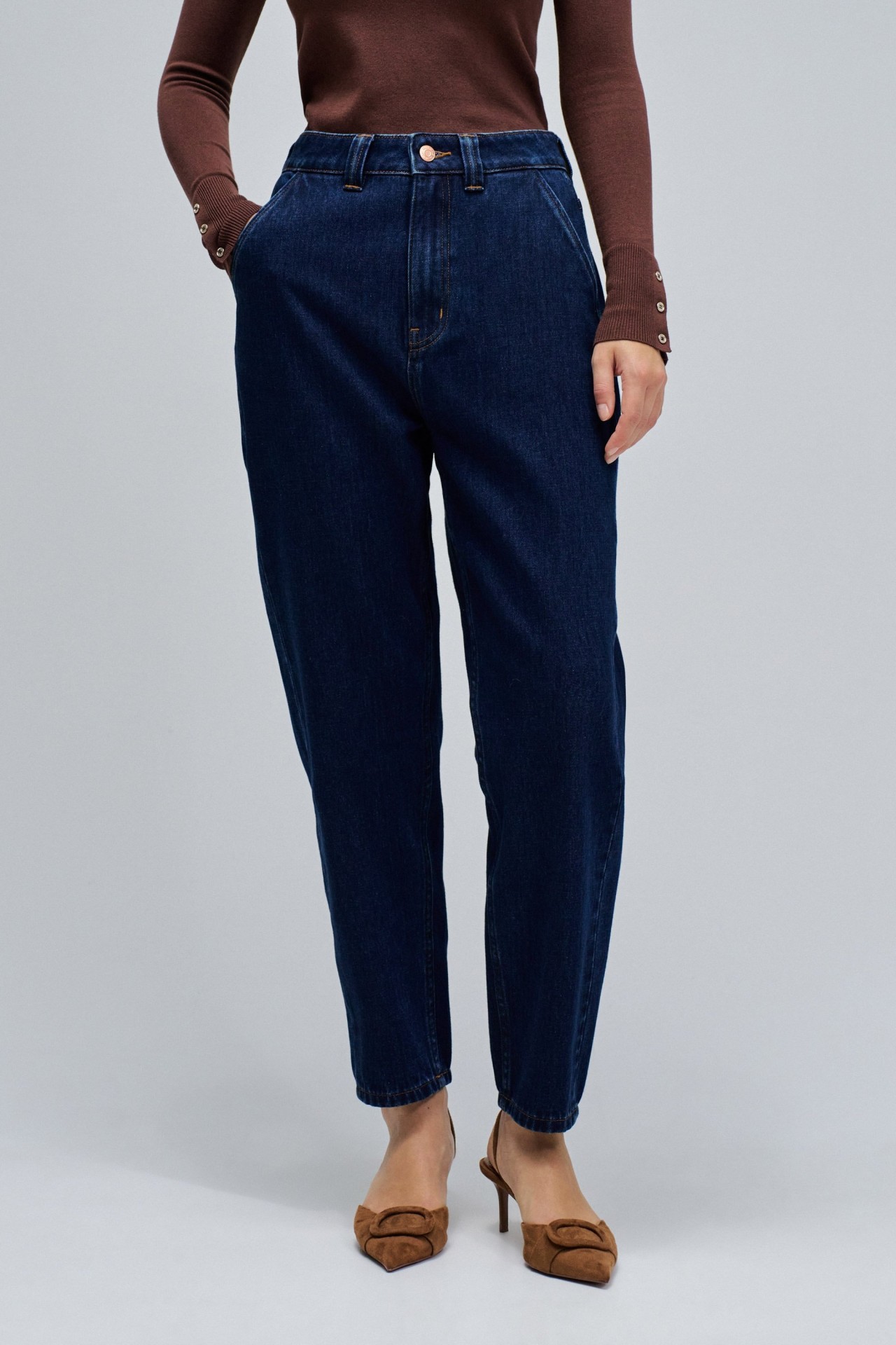JEAN SLOUCHY CROPPED SLIM