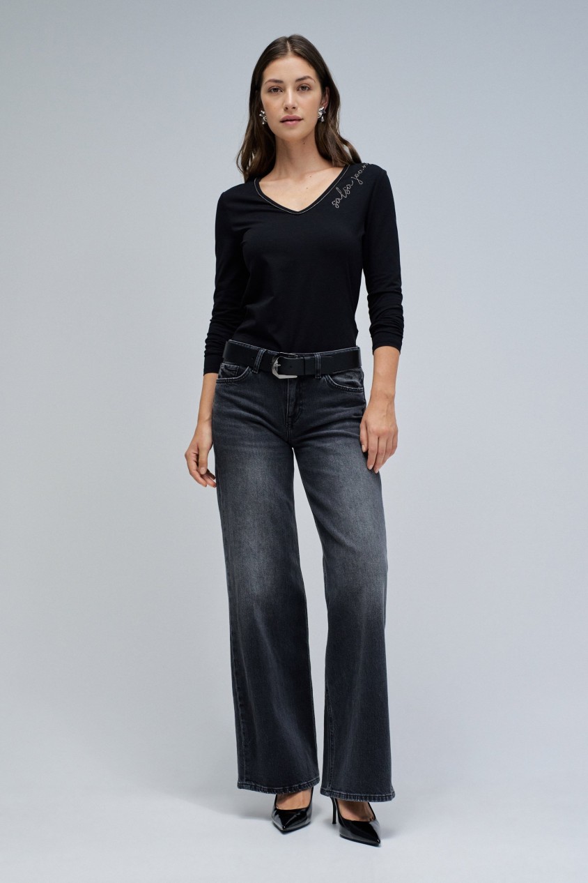 STRICKPULLOVER MIT BRANDING