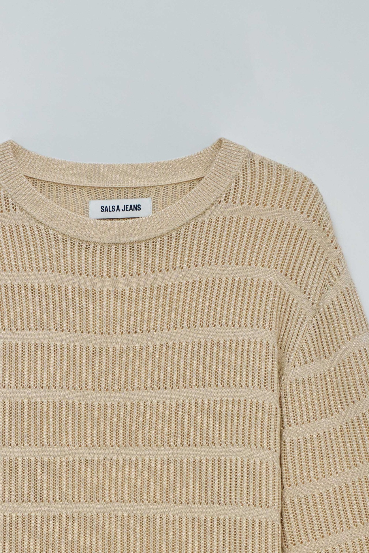 KNIT SWEATER WITH SHINE