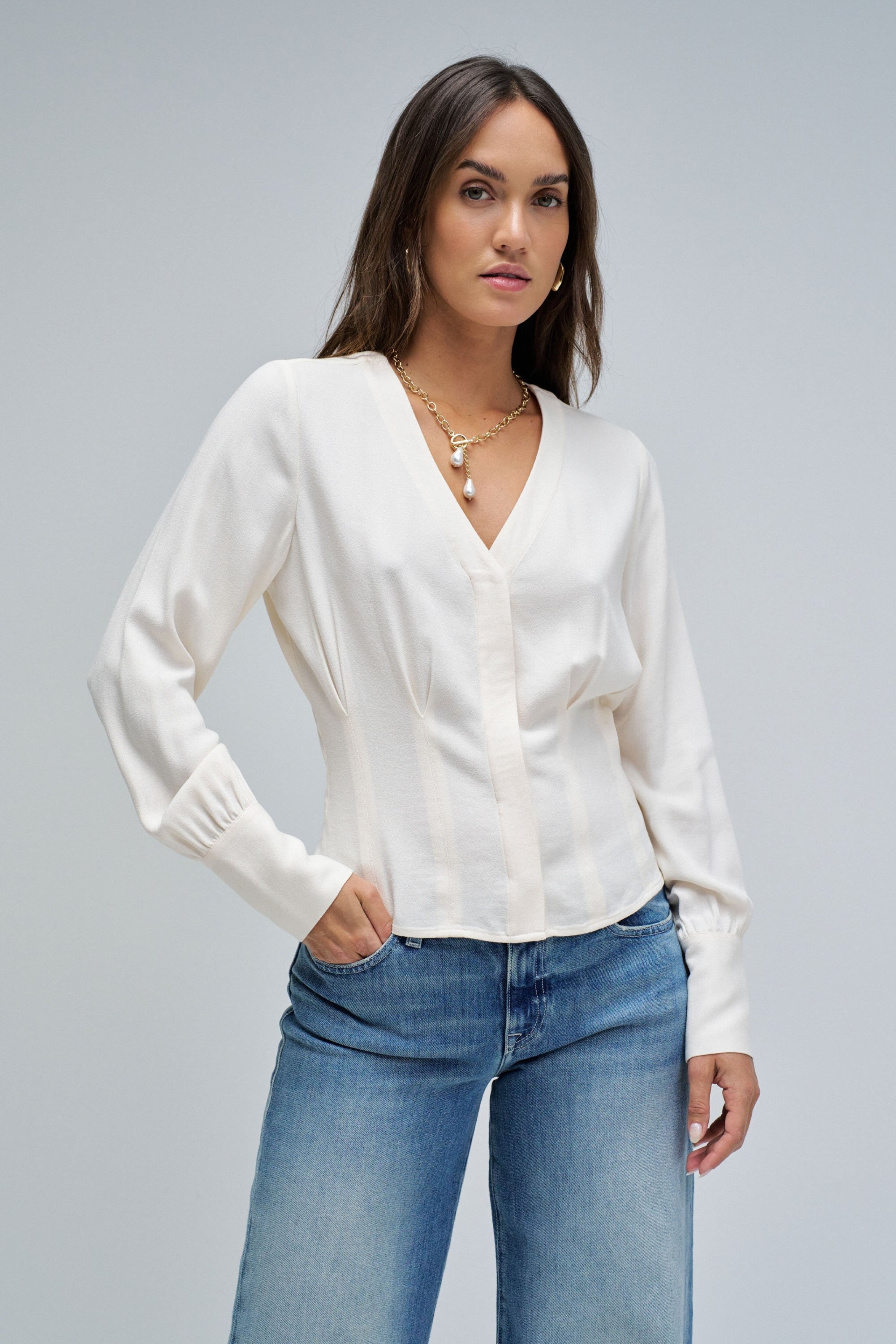 CORSET STYLE BLOUSE