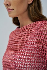 CAMISOLA DE MALHA COM BRILHO