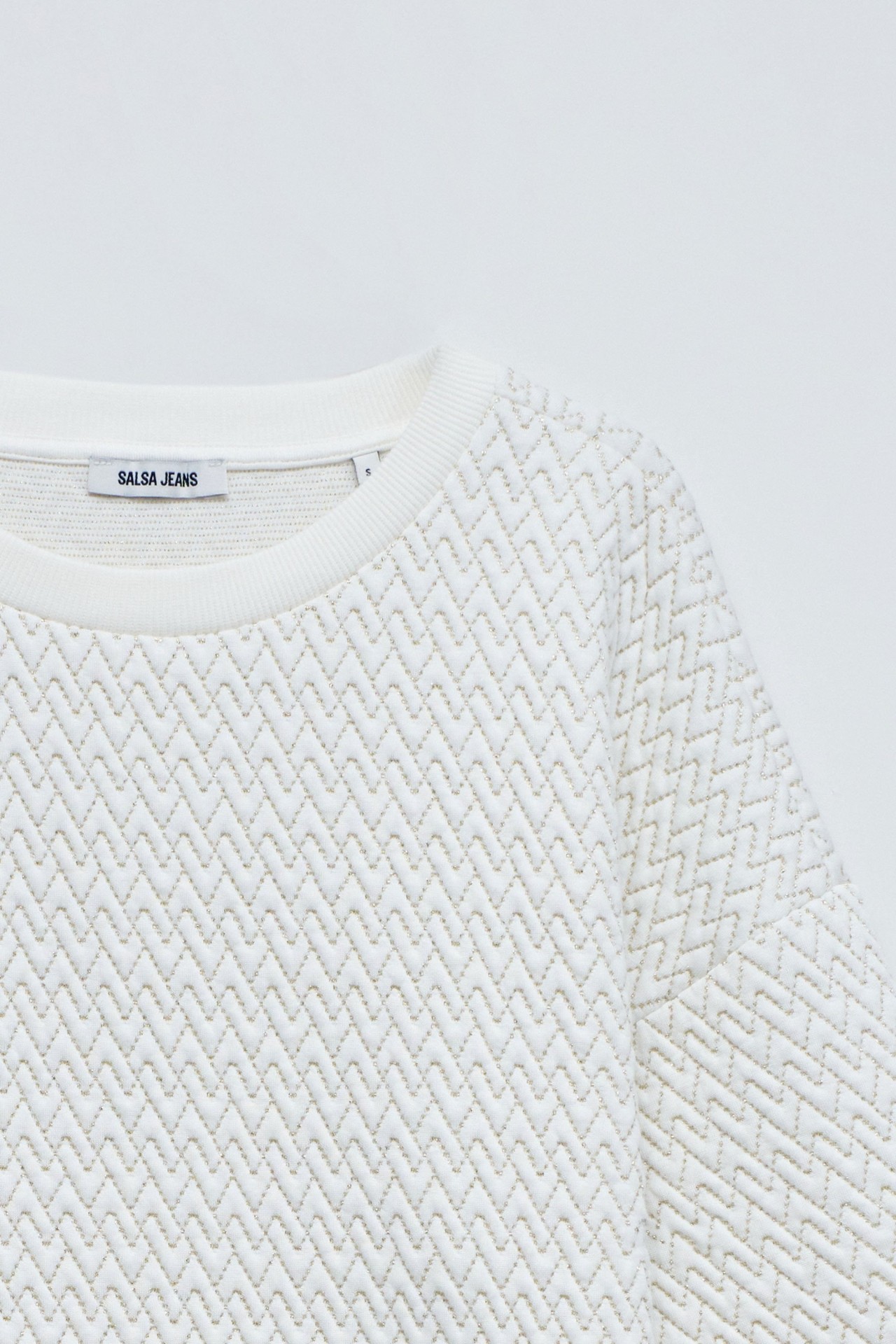 SWEATSHIRT COM JACQUARD