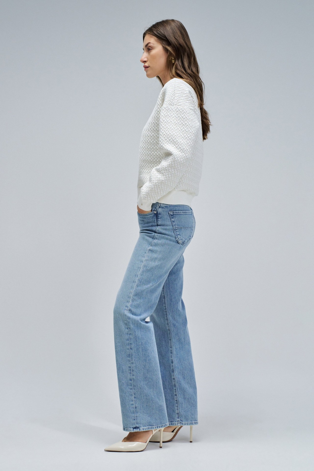 SWEATSHIRT COM JACQUARD