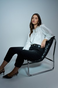 SLOUCHY CROPPED SLIM JEANS