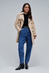 SLOUCHY CROPPED SLIM JEANS