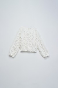 RUFFLED BLOUSE