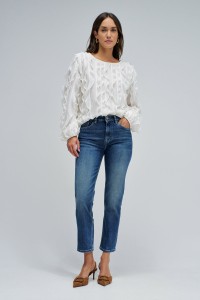 RUFFLED BLOUSE