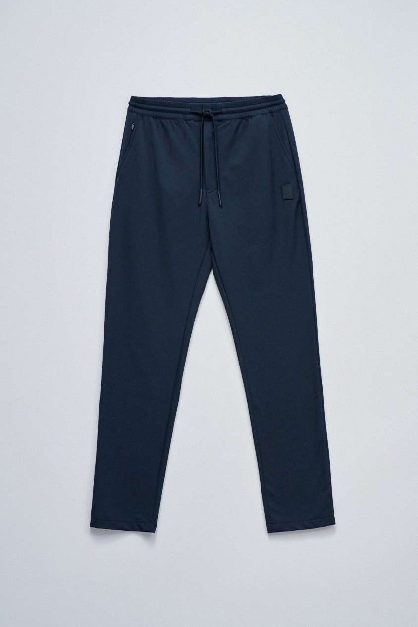 SLIM FIT JOGGERS TROUSERS IN FABRIC