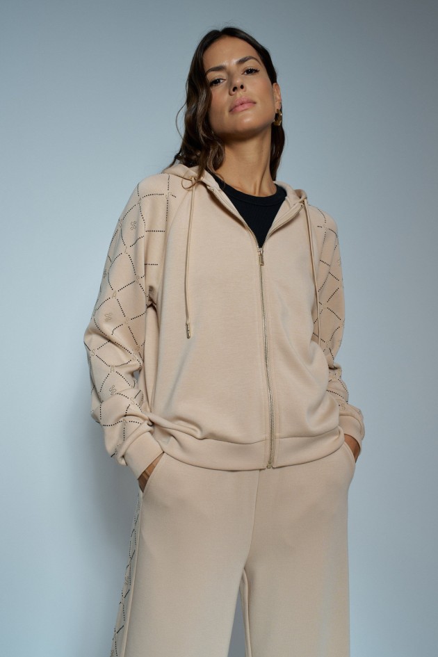 HOODIE COM FECHO