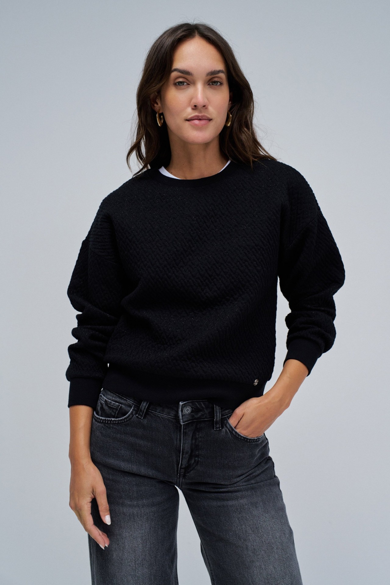 SWEAT  MOTIFS JACQUARD