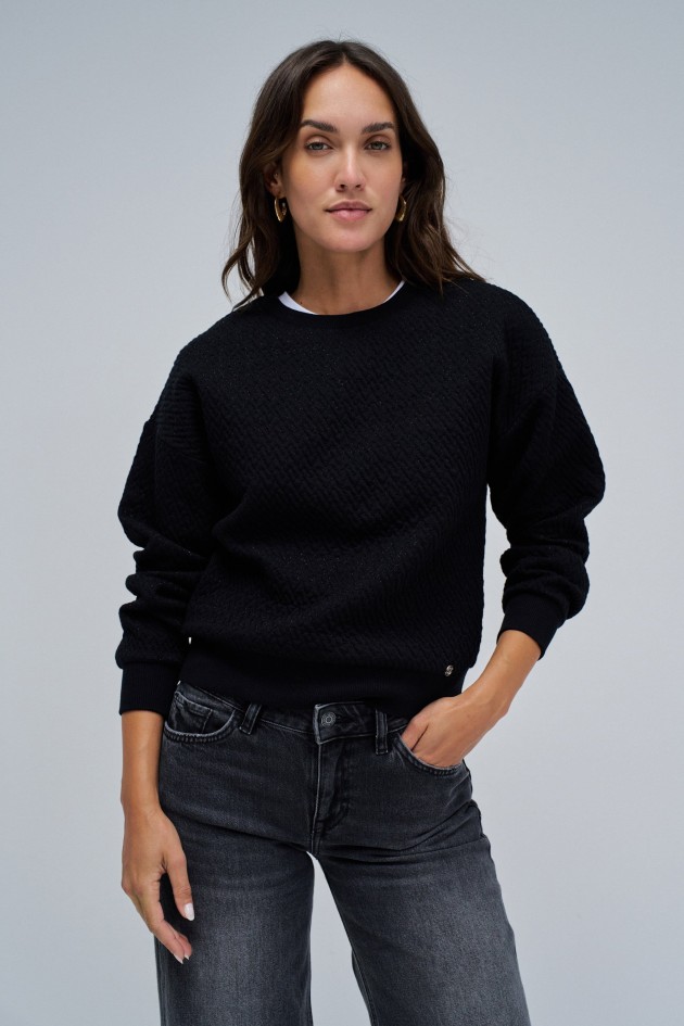 SWEAT  MOTIFS JACQUARD