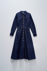 MIDI DENIM DRESS