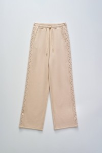 JOGGERS WITH STRAIGHT LEG TROUSERS