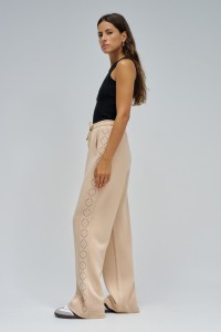 JOGGERS WITH STRAIGHT LEG TROUSERS