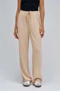 JOGGERS WITH STRAIGHT LEG TROUSERS