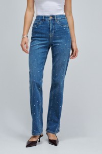 FAITH PUSH IN STRAIGHT JEANS