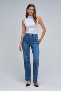 FAITH PUSH IN STRAIGHT JEANS