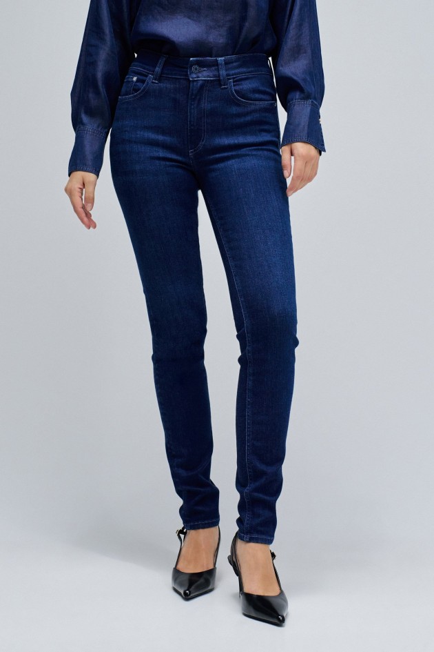 DESTINY PUSH UP SKINNY JEANS