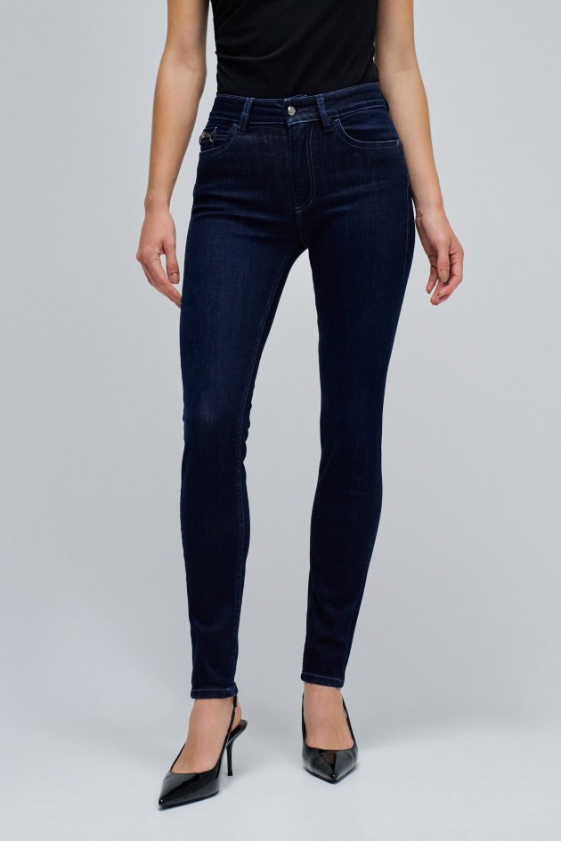 DESTINY PUSH UP SKINNY JEANS