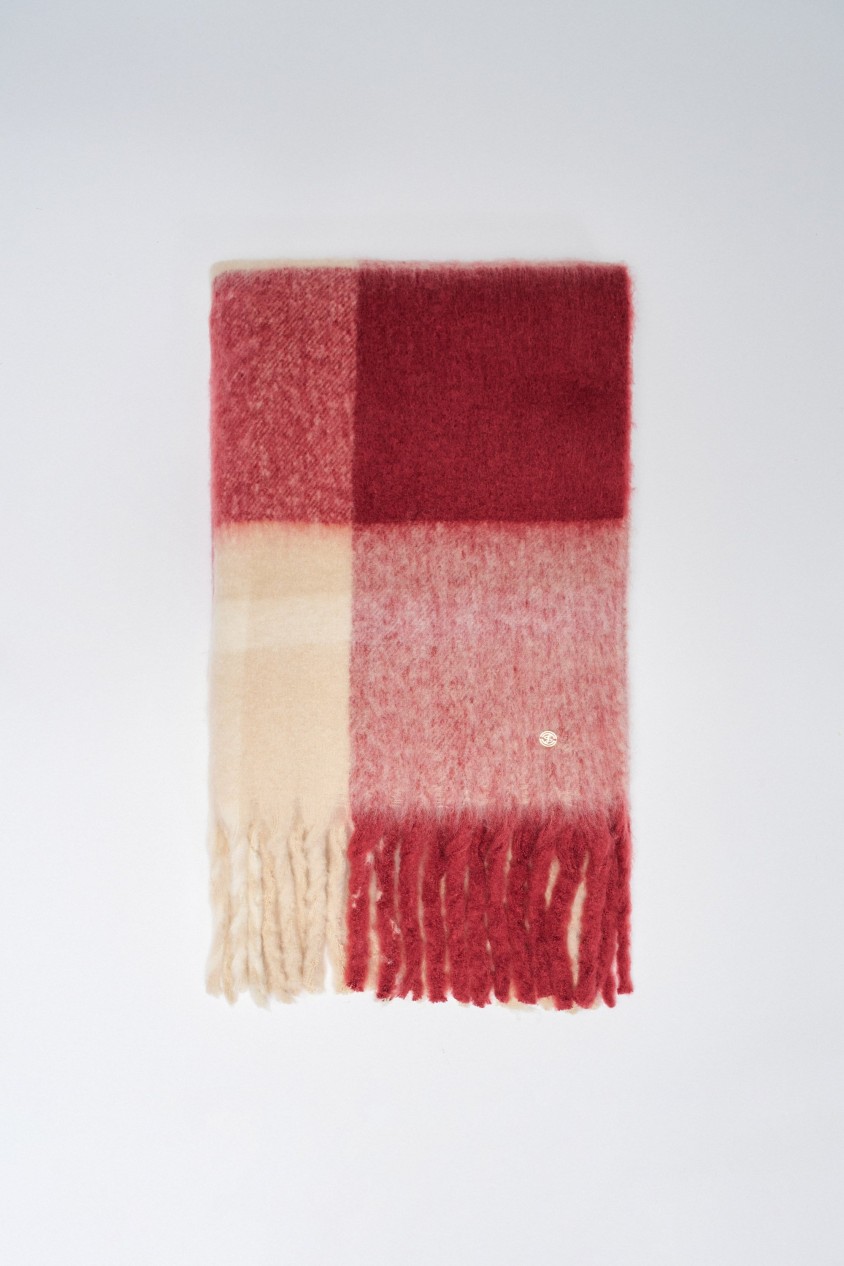 SCARF WITH CHECK PATTERN