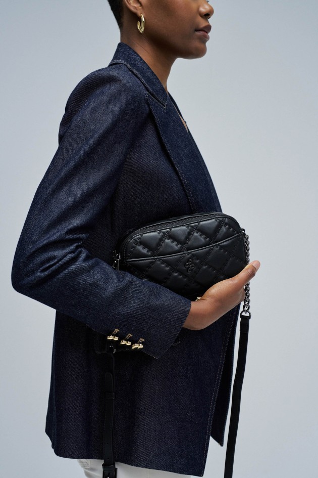 PADDED BAG LEATHER EFFECT