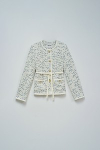 TWEED TRENCH COAT