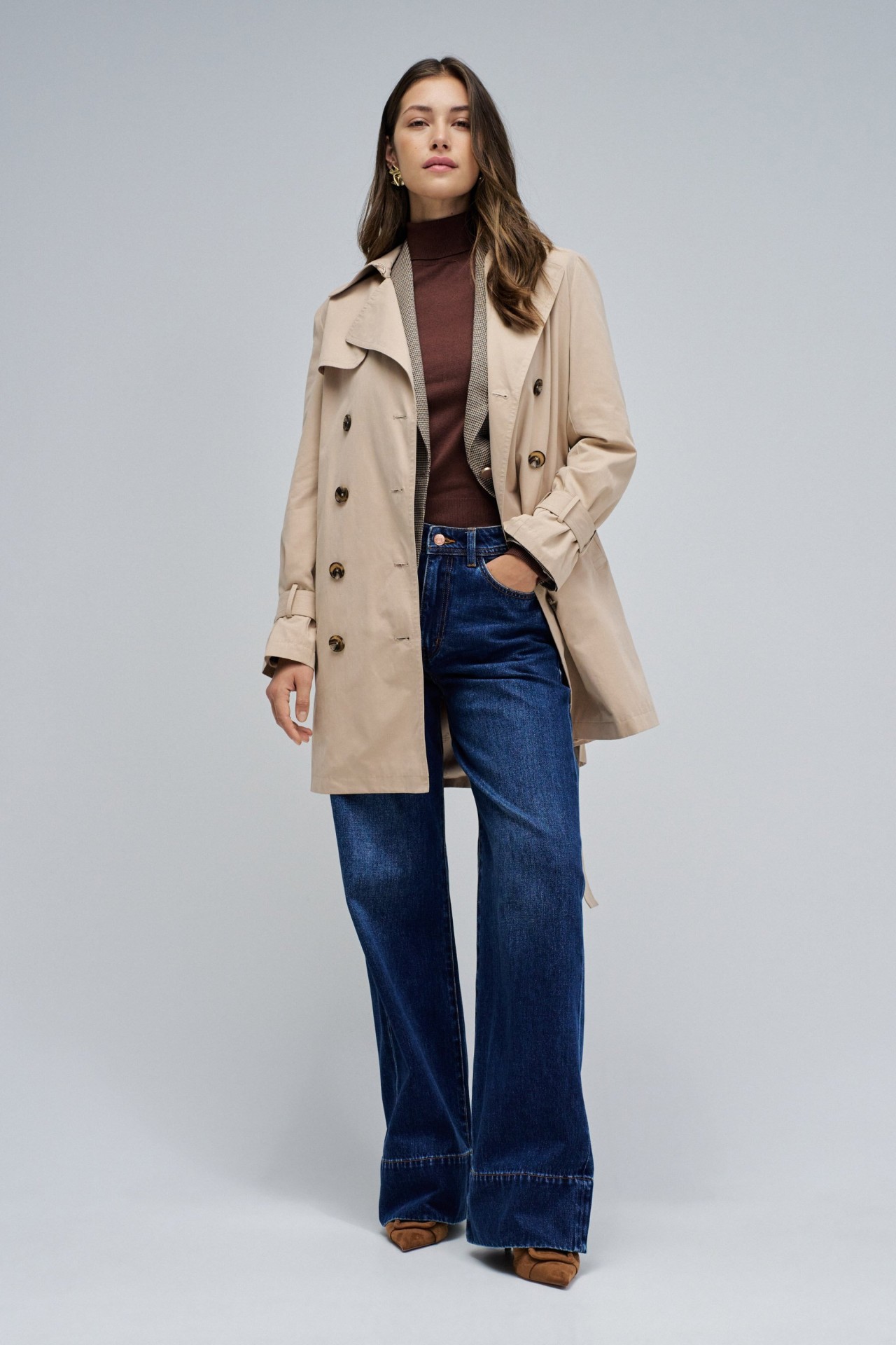 TRENCH COAT AVEC CEINTURE