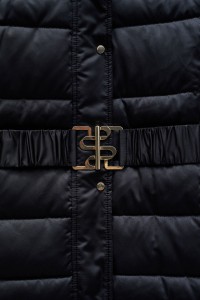 LONG PADDED JACKIE COAT
