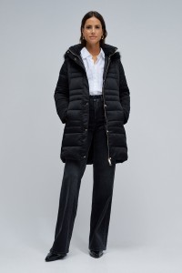 LONG PADDED JACKIE COAT