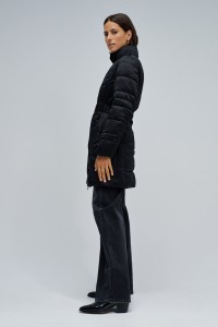 LONG PADDED JACKIE COAT