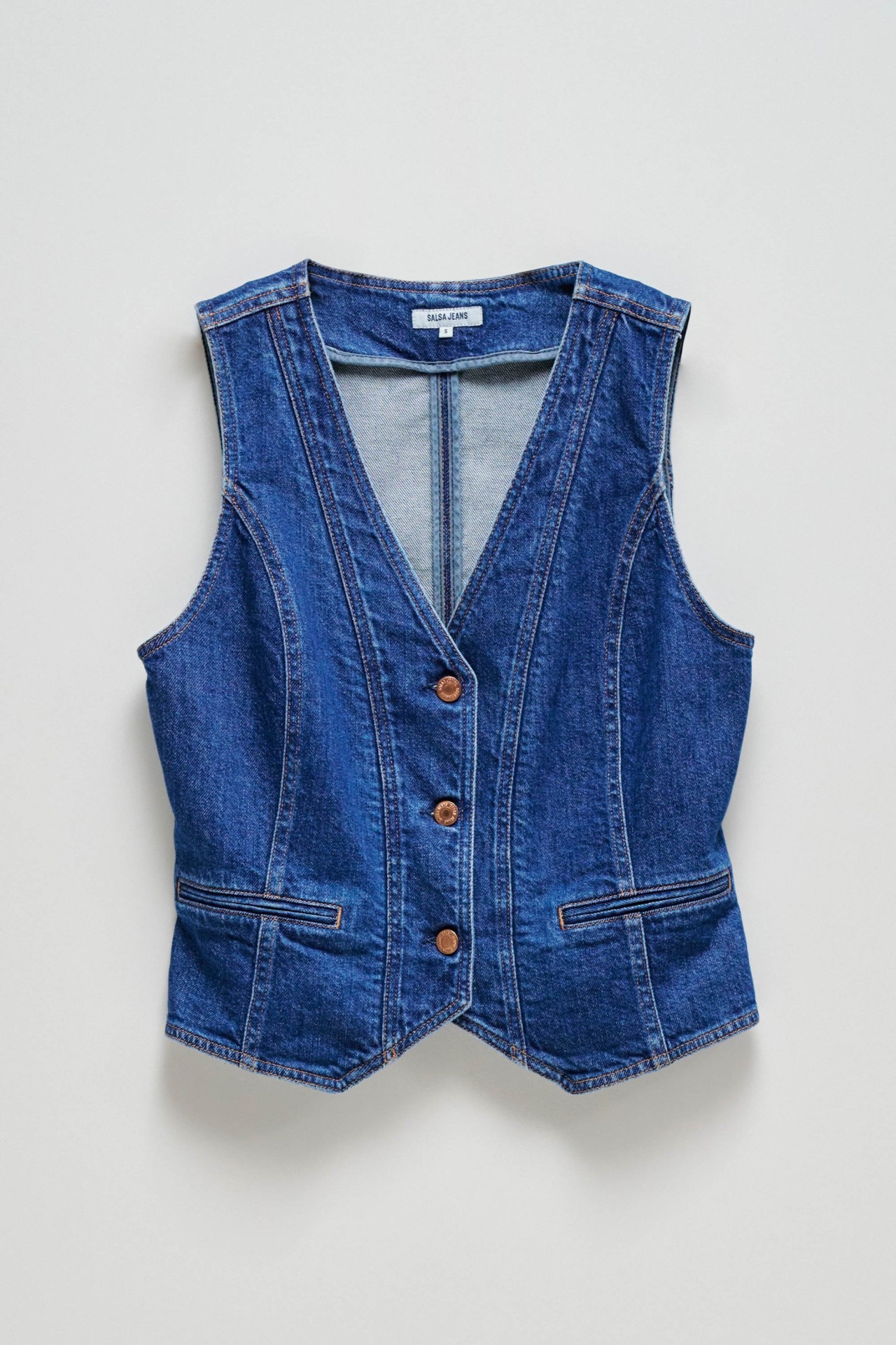 DENIM WAISTCOAT