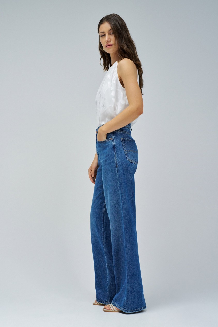 WIDE LEG JEANS