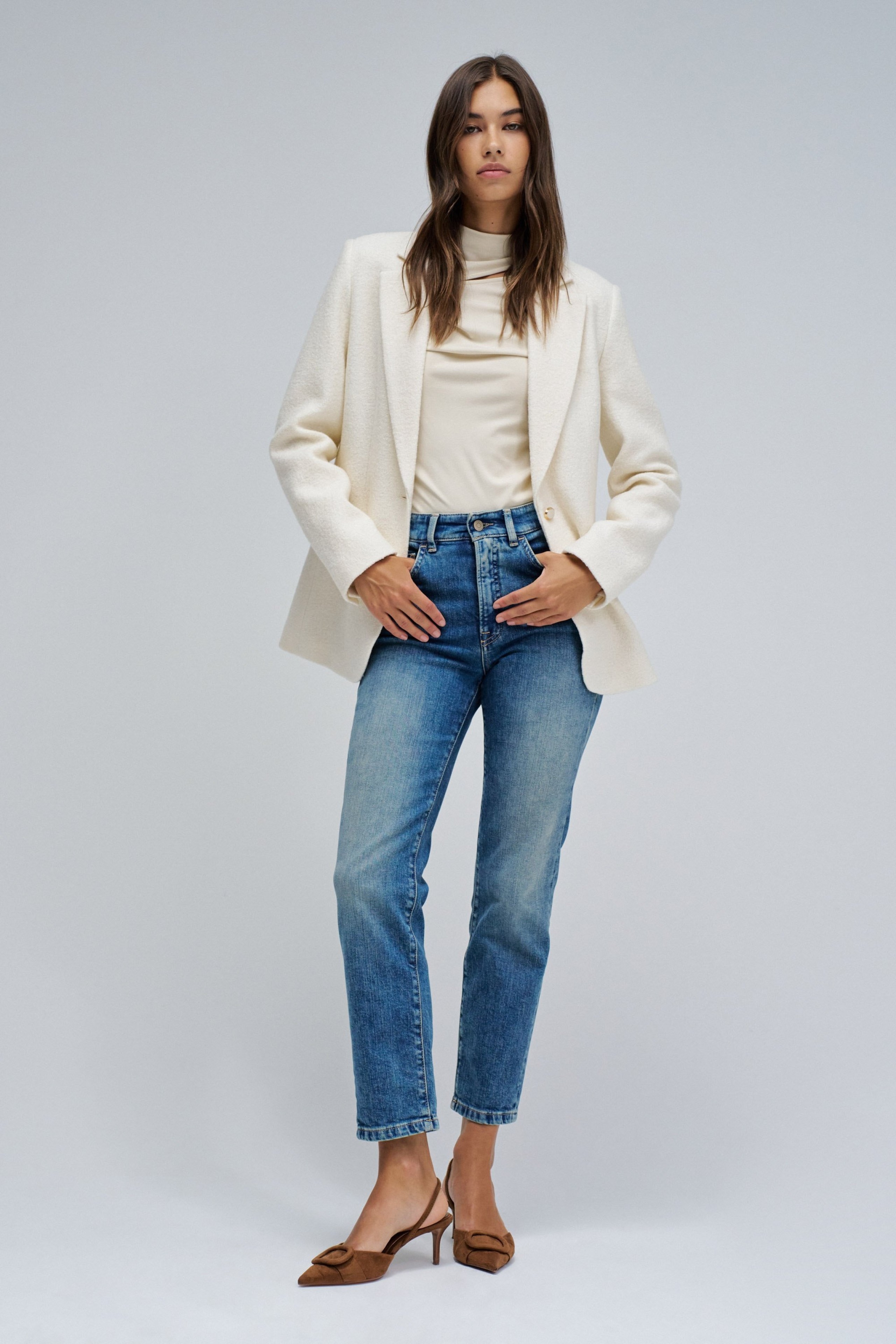 JEANS FAITH PUSH IN CROPPED SLIM