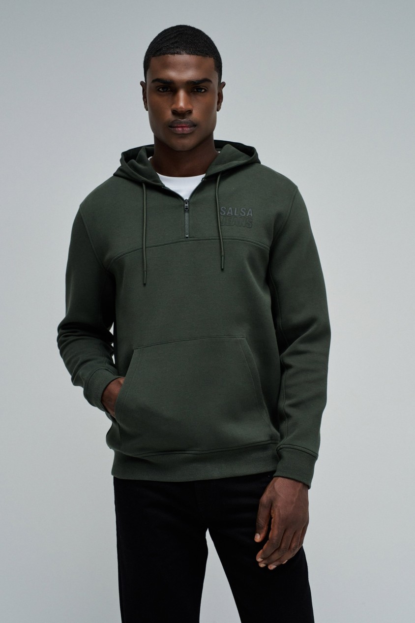 HOODIE COM FECHO