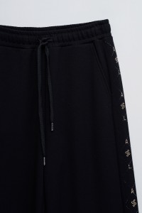 JOGGERS WITH STRAIGHT LEG TROUSERS