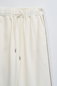 JOGGERS WITH STRAIGHT LEG TROUSERS