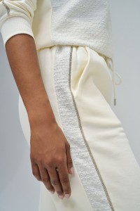 JOGGERS WITH STRAIGHT LEG TROUSERS