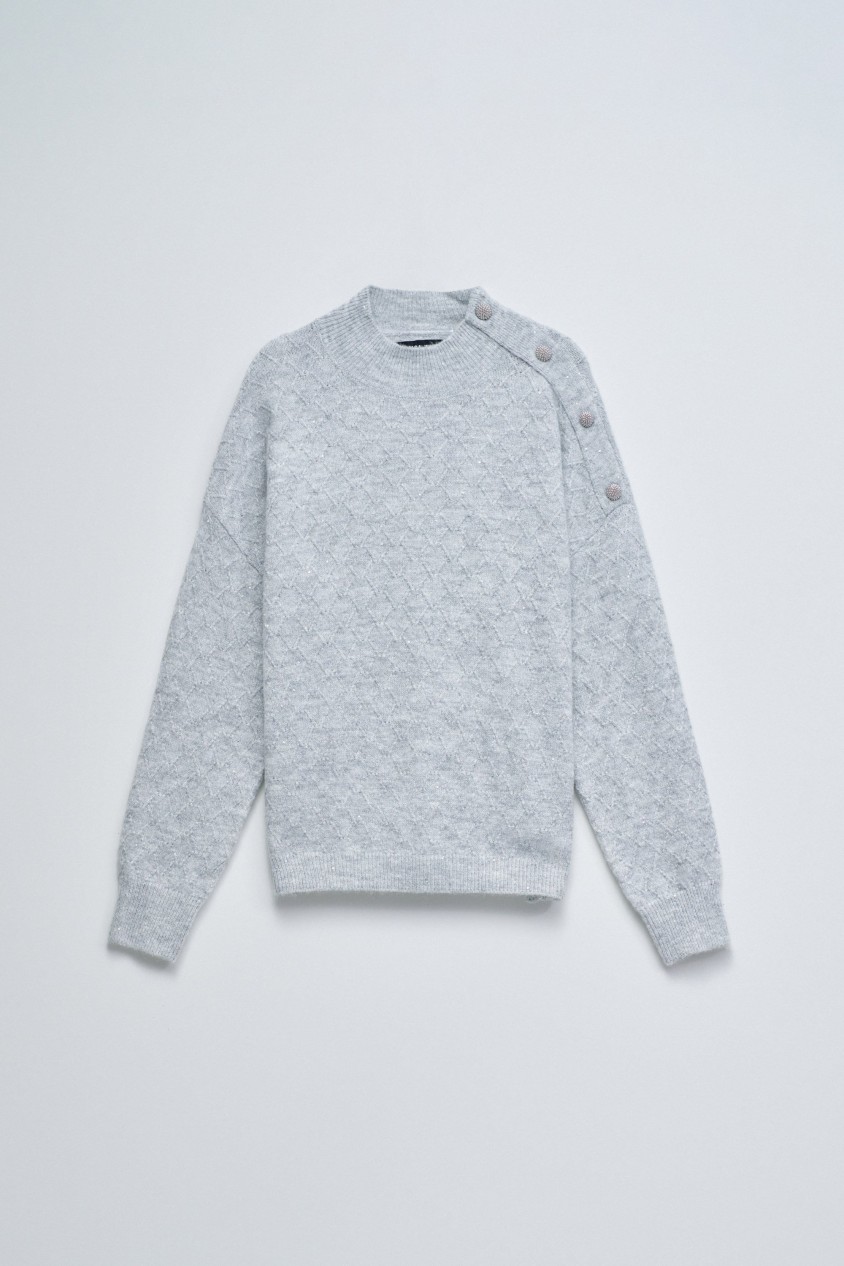 PULL EN MAILLE AVEC LUREX