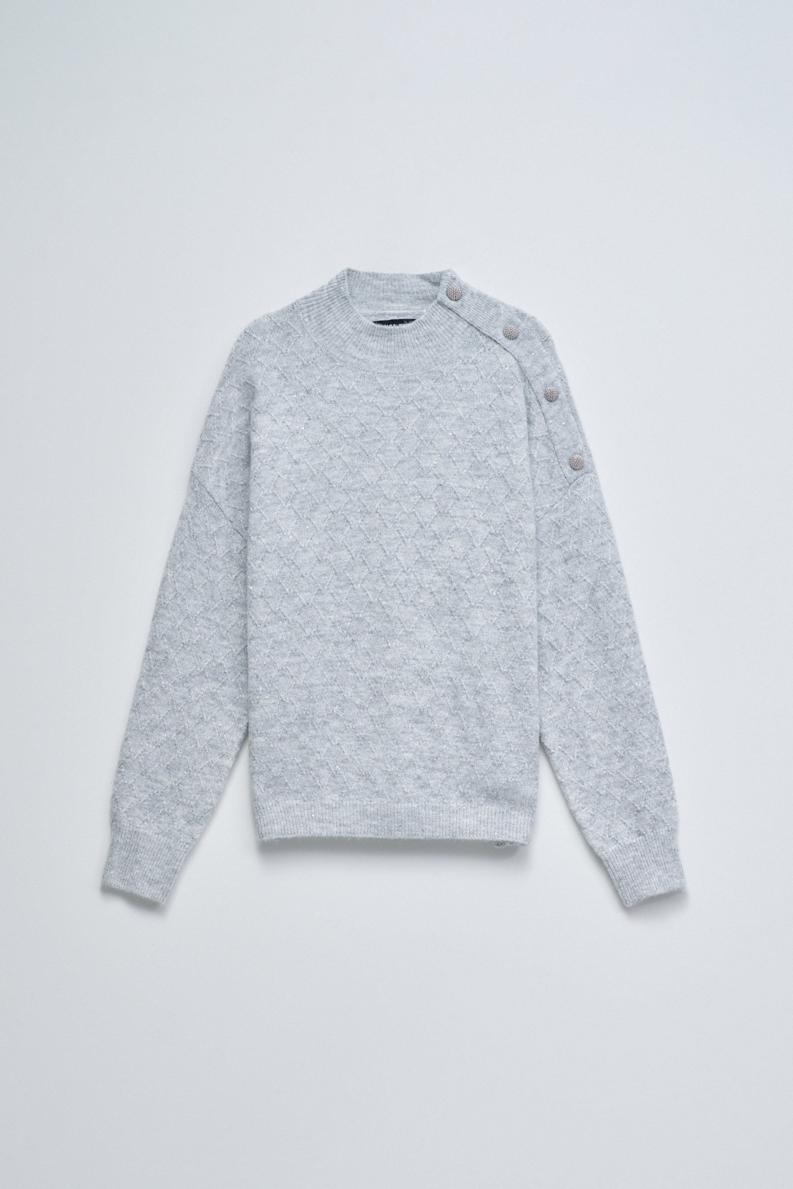 KNIT SWEATER WITH LUREX