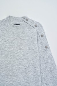 CAMISOLA DE MALHA COM LUREX